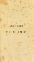 view Alphabet de chimie / [Anon].