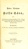 view Doktor Grahams Helso-lära ... En handbok för alla klasser; isynnerhet för föräldrar och ippfostrare / [Thomas J. Graham].