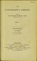 view The natural history of the Nectariniadae, or sun-birds / [Sir William Jardine].