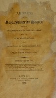 view Address ... with the plan, regulations, and instructions for vaccine innoculation [sic]. To which is added, a list of the subscribers.