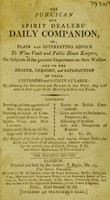 view The publican and spirit dealers' daily companion / [Peter Boyle].