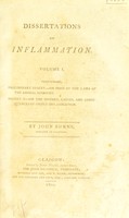 view Dissertations on inflammation / [John Burns].