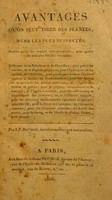 view Avantages qu'on peut tirer des plantes, même les plus suspectes pourvu qu'ou [sic] les emploie avec précaution, pour guérir les maladies les plus incurables ... / [Pierre-Joseph Buc'hoz].