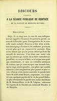 view Discours prononcé à la séance publique de rentrée de la Faculté de médecine de Paris, le 5 novembre 1851 : éloge de Boyer et de Bichat / par P.-J. Roux.