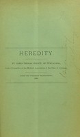 view Heredity / by James Thomas Searcy.