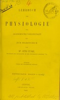 view Lehrbuch der Physiologie für akademische Vorlesungen und zum Selbstudium / von Otto Funke. Erster Band., Bogen 1-12.