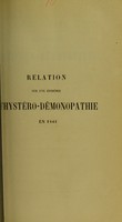 view Relation sur une épidémie d'hystéro-démonopathie en 1861 / par A. Constans.