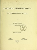 view Recherches helminthologiques en Danemark et en Islande / par H. Krabbe.