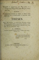 view Quaestio, an antiquorum doctrina de crisibus et diebus criticis admittenda? : An in curandis morbis et praesertim acutis observanda? : theses quas, Deo juvante, in saluberrima Facultate medica Parisiensi, praesentibus competitionis judicibus, publicis competitorum disputationibus subjectas tueri conabitur, die 18 mensis Febr. 1824 / G. Andral.