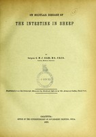 view On nodular disease of the intestine in sheep / by G.M.J. Giles.