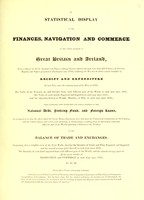 view A statistical display of the finances, navigation and commerce of the United Kingdom of Great Britain and Ireland.