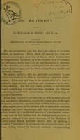 view On aegophony / by William H. Stone.