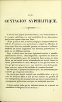 view De la contagion syphilitique / par Alfred Fournier.