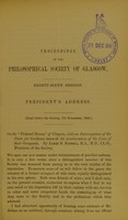 view 'Ticketed houses' of Glasgow : with an interrogation of the facts for guidance towards the amelioration of the lives of their occupants / by James B. Russell.