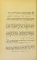 view On the circumstances which modify the action of caffeine and theine upon voluntary muscle / by T. Lauder Brunton and J. Theodore Cash.