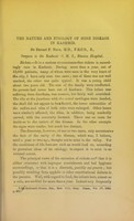 view The nature and etiology of bone disease in Kashmir ; The conservative surgery of long bones ; Necrosis of the lower jaw.