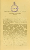 view I. Operative treatment of hip-disease. II. Rest and fixation in joint-disease / by De Forest Willard.