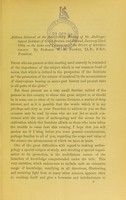 view Address delivered at the anniversary meeting of the Anthropological Institute of Great Britain and Ireland, January 22nd, 1884, on the aims and prospects of the study of anthropology / by W.H. Flower.