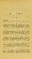 view A valedictory address delivered before the medical class of the University of Vermont, May 31st, 1865 / by John Ordronaux.