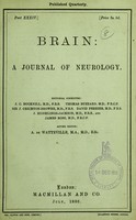 view Case of remarkable hyper-excitability of all the muscles and tendons of the body to direct mechanical percussion, with clonus of various regions, including the lower jaw : recovery / by A. Hughes Bennett.