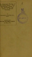 view The respiratory function of the human larynx : from experimental studies in the Physiological Laboratory of Harvard University / by Franklin H. Hooper.