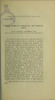 view Three cases of tumor of the frontal lobe / by W. Gilman Thompson.