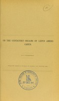 view On the gustatory organs of the American hare, Lepus americanus / by Frederick Tuckerman.