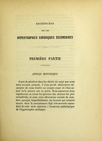 view Recherches sur les hypertrophies cardiaques sécondaires : thèse pour le doctorat en médecine présentée et soutenue le 12 mai 1879, à 1 heure / par Maurice Letulle ; président M. Vulpian, juges MM. Baillon, Rendu, Straus.