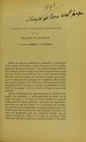 view Contribution à l'anatomie pathologique de la maladie de Basedow / par A. Joffroy et Ch. Achard.