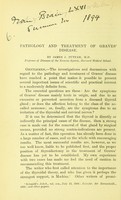 view Pathology and treatment of Graves' disease / by James J. Putnam.