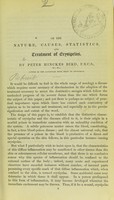 view On the nature, causes, statistics, and treatment of erysipelas / by Peter Hinckes Bird.