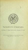 view The growth of U.S. naval cadets / by Henry G. Beyer.