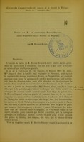 view Notice sur M. le professeur Brown-Séquard, ancien Président de la Société de biologie / par Eugène Dupuy.