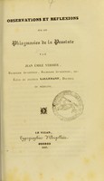 view Observations et réflexions sur les phlegmasies de la prostate / par Jean Émile Verdier.