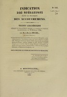 view Indication des opérations dans la pratique des accouchemens : tribut académique présenté et publiquement soutenu à la Faculté de médecine de Montpellier, le 23 décembre 1836 / par Jean-Joseph Ducel.