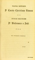 view Disquisitiones quaedam de villis hominum superiorumque animalium : dissertatio inauguralis ... / auctor Ludovicus Ulmann.