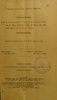 view Prisons (rules for convict prisons) : draft of rules proposed to be made by the Secretary of State for the Home Department under the Prison Act, 1898, with regard to the dietary of convicts : presented in pursuance of Act 61 & 62 Vic., cap. 41, s. 2(2) / Chas. T. Ritchie.