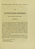 view Des altérations diverses dont l'aorte peut être le siège : thèse présentée et publiquement soutenue à la Faculté de médecine de Montpellier, le 28 août 1841 / par J.-J. Arvide.