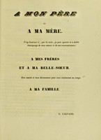 view Thèse présentée et publiquement soutenue à la Faculté de médecine de Montpellier, le 31 août 1841 / par Claudius Calvate.