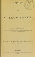 view Report on yellow fever / by James Gillkrest.