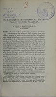 view On a hitherto undescribed malformation of the naso-pharynx / by John N. Mackenzie.