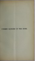 view Unseen dangers in the home : a lecture / by Mrs. Priestley ; read by Miss Barnett, at the Parkes Museum, January 22nd, 1885.