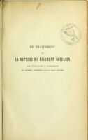 view Du traitement de la rupture du ligament rotulien par l'élévation et l'immobilité du membre inférieur sur un plan incliné / par M. le Dr Sistach.