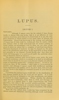 view Two lectures on lupus / by J. Herbert Stowers.