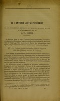 view De l'entorse juxta-épiphysaire et de ses conséquences immédiates ou éloignées au point de vue de l'inflammation des os / par L. Ollier.