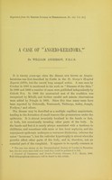 view A case of 'angeio-keratoma' / by William Anderson.