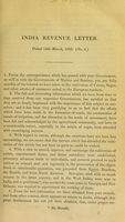 view India revenue letter : dated 15th March, 1839 (no. 4).