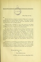 view Detailed report of the Medical Commission sent by the Maltese Civil Government on April the 5th. 1893, to Benghasi, in order to investigate and report upon the causes and nature of an epidemic disease, said to be raging in that place.