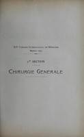 view Rapport sur les indications de l'intervention chirurgicale dans les malades de l'estomac / par S. Cardenal.