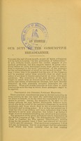 view An address on our duty to the consumptive breadearner : delivered to the Oxford and District and Reading and Upper Thames Branches of the British Medical Association, June 28th, 1901 / by Sir J. Burdon-Sanderson.